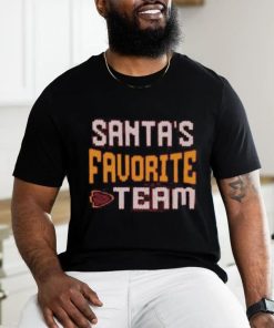 San Francisco 49ERS Santa’s Favorite team Christmas 2023 Shirt