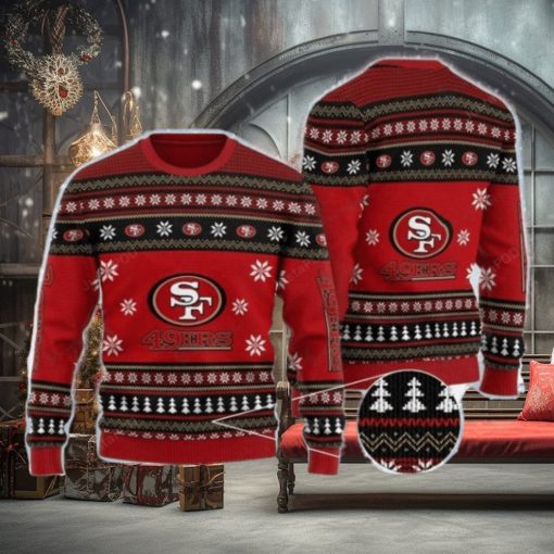 San Francisco 49Ers Christmas Ugly Sweater For Men Women