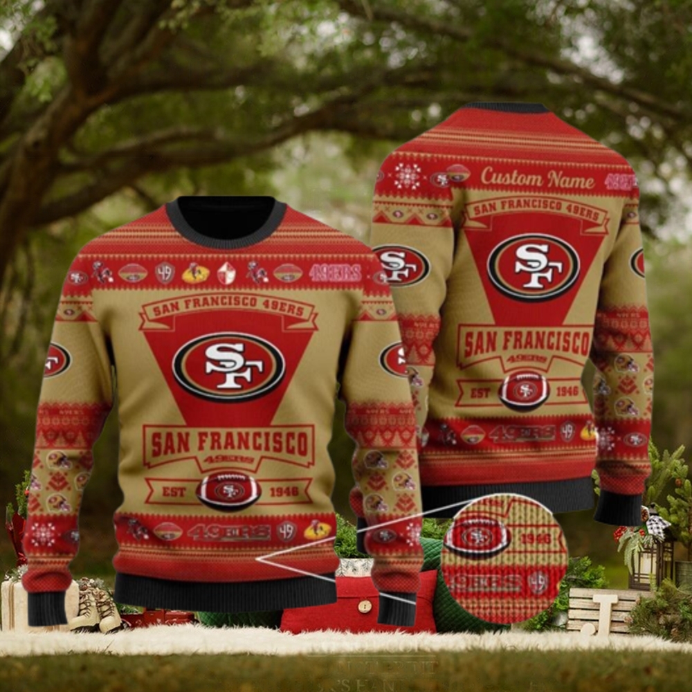 San Francisco 49Ers EST 1946 Ugly Christmas Sweaters - Teeclover