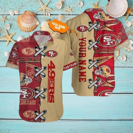 San Francisco 49Ers Personalized Hawaiian Shirt 3D All Printed Aloha Shirt