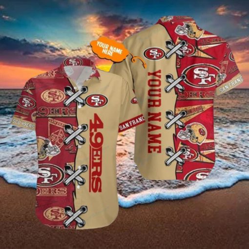 San Francisco 49Ers Personalized Hawaiian Shirt 3D All Printed Aloha Shirt