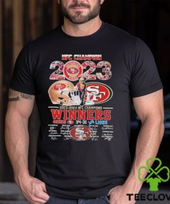 San Francisco 49Ers Winner Detroit Lions 34 31 2023 2024 NFC Champions Shirt