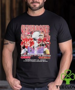 San Francisco 49Ers vs. Kansas City Chiefs Super Bowl LVIII February 11 2024 sHIRT