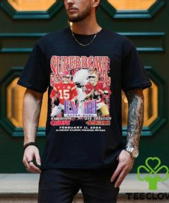 San Francisco 49Ers vs. Kansas City Chiefs Super Bowl LVIII February 11 2024 sHIRT
