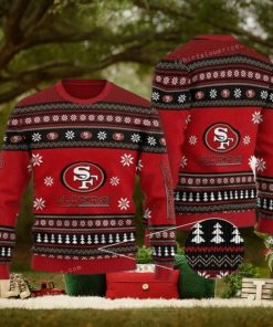 San Francisco 49er Football Christmas Ugly Sweater Party