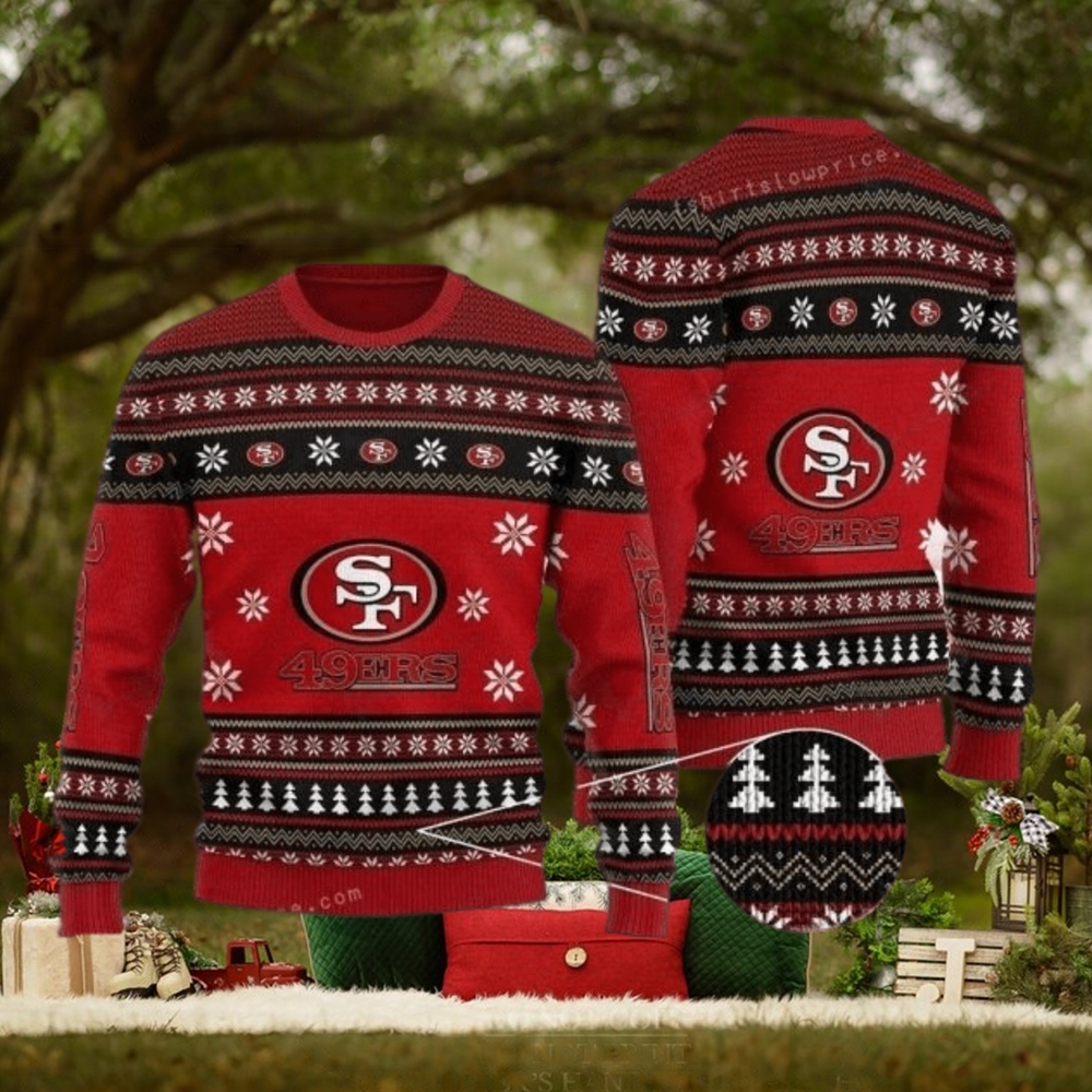 San Francisco 49er Football Christmas Ugly Sweater Party San Francisco 49er Football Christmas Ugly Sweater Party
