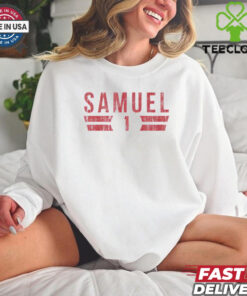 San Francisco 49ers 1 Deebo Samuel vintage hoodie, sweater, longsleeve, shirt v-neck, t-shirt