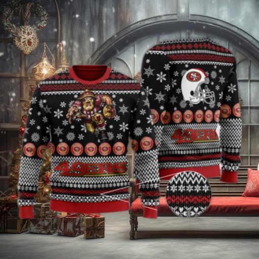 San Francisco 49ers 3D Ugly Christmas Sweater