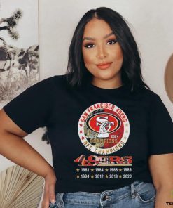 San Francisco 49ers 8 Time NFC Champions Shirt