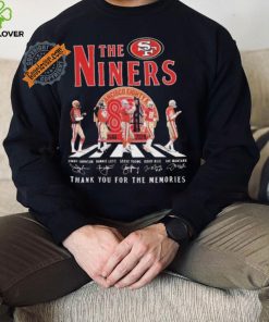 San Francisco 49ers Abbey Road The Niners Thank You For The Memories Signatures shirt 1 San Francisco 49ers Abbey Road The Niners Thank You For The Memories Signatures shirt