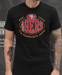 San Francisco 49ers BOSS X NFL Trap Est 1946 T Shirt 3 San Francisco 49ers BOSS X NFL Trap Est 1946 T Shirt
