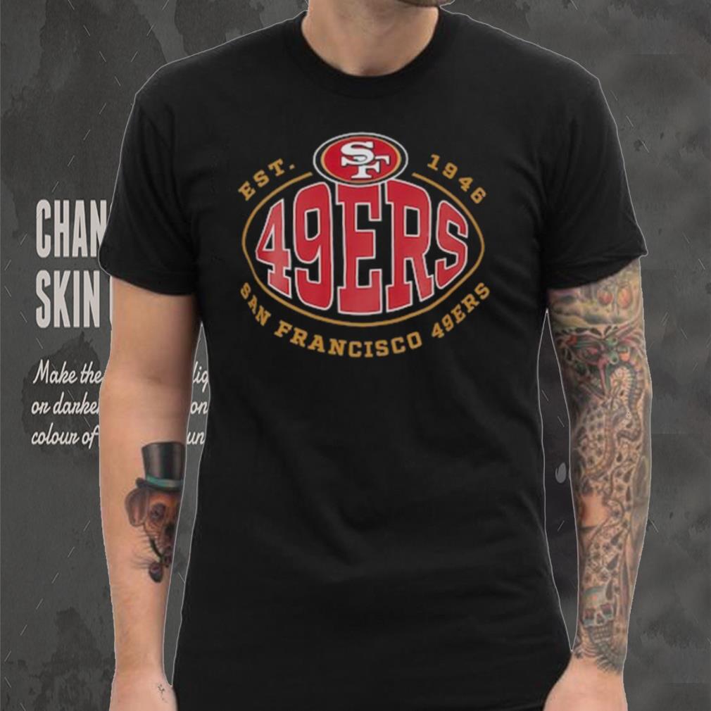 San Francisco 49ers BOSS X NFL Trap Est 1946 T Shirt San Francisco 49ers BOSS X NFL Trap Est 1946 T Shirt