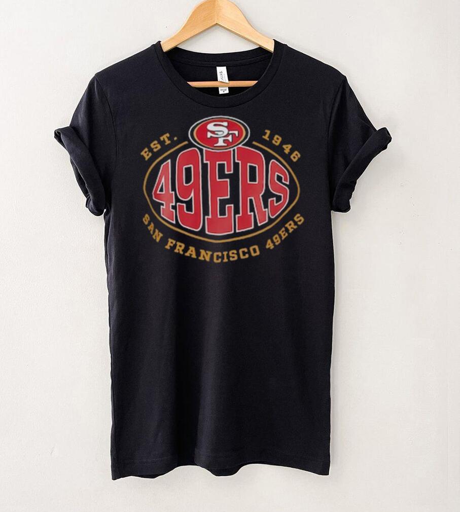 San Francisco 49ers BOSS X NFL Trap Est 1946 T Shirt San Francisco 49ers BOSS X NFL Trap Est 1946 T Shirt