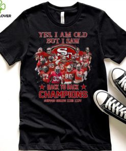 San Francisco 49ers Back to Back Champions Signature Shirt