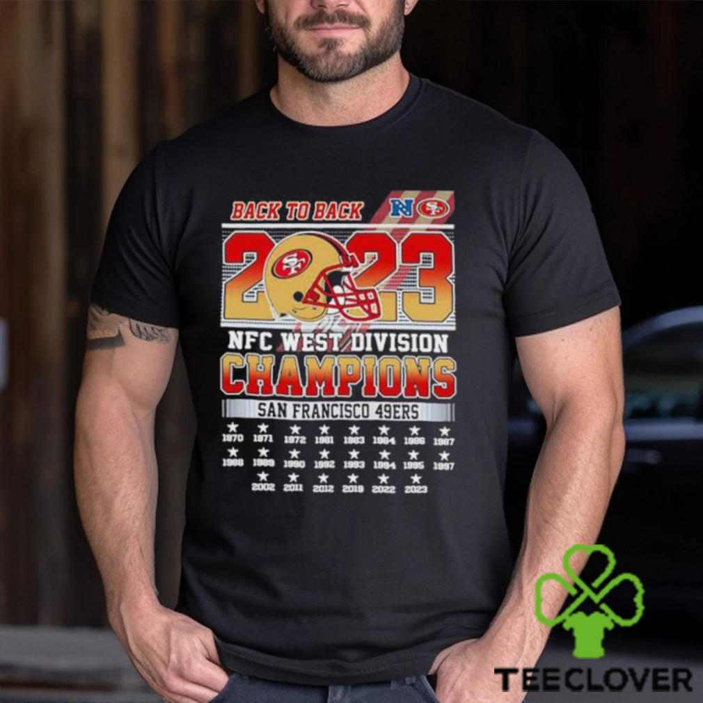 San Francisco 49ers Back2back 2023 Champions T Shirt