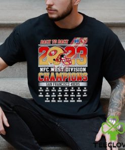 San Francisco 49ers Back2back 2023 Champions T Shirt