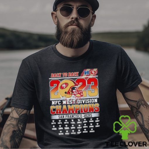 San Francisco 49ers Back2back 2023 Champions T Shirt