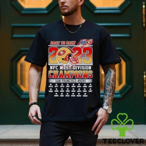 San Francisco 49ers Back2back 2023 Champions T Shirt