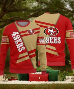 San Francisco 49ers Basic Pattern Knitted Sweater For Christmas