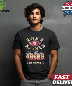 San Francisco 49ers Born x Raised Black Chrome Rocker Shirt 2 San Francisco 49ers Born x Raised Black Chrome Rocker Shirt