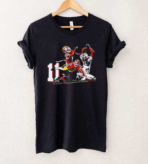 San Francisco 49ers Brandon Aiyuk the faithful lady bug shirt