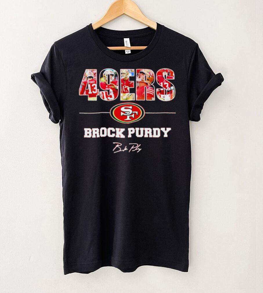 San Francisco 49ers Brock Purdy Signature T Shirt San Francisco 49ers Brock Purdy Signature T Shirt