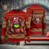 Seattle Seahawks Christmas Grinch Knitted Sweater