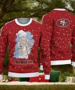 San Francisco 49ers Christmas Santa Claus Tattoo Limited Edition Ugly Sweater