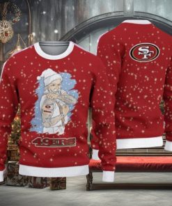 San Francisco 49ers Christmas Santa Claus Tattoo Limited Edition Ugly Sweater