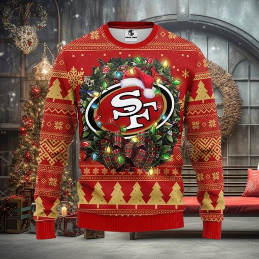 San Francisco 49ers Christmas Ugly Sweater 3D Christmas Xmas Sweater