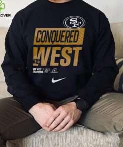 San Francisco 49ers Conquered The West 2022 AFC West Division Champions Playoff NFL Shirt