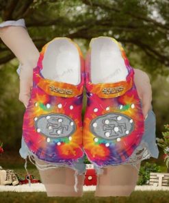 San Francisco 49ers Crocband Colorfull Comfortable Water Shoes Crocs