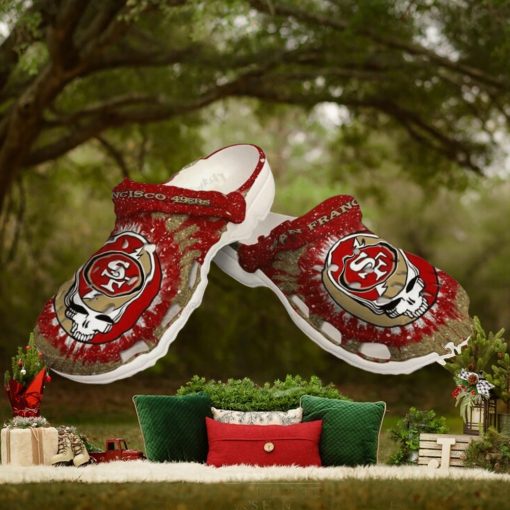 San Francisco 49ers Crocband Logo Sport Water Shoes Nfl Crocs