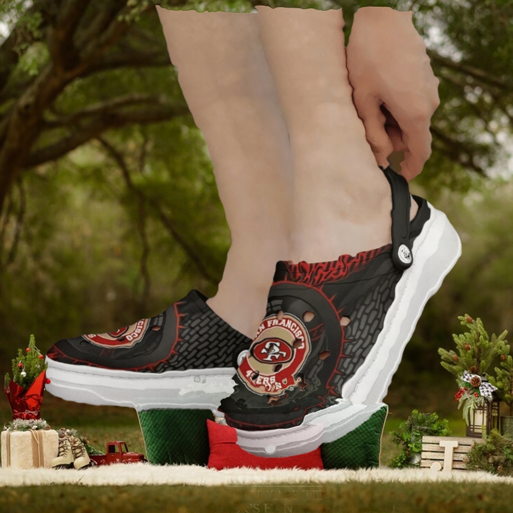 San Francisco 49ers Crocband Us Style Comfortable Shoes Nfl Crocs San Francisco 49ers Crocband Us Style Comfortable Shoes Nfl Crocs