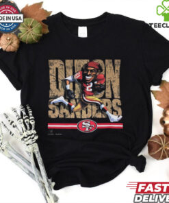 San Francisco 49ers Deion Sanders Caricature T shirt