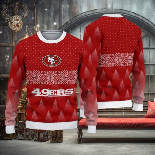 San Francisco 49ers Fans Pattern Style Knitted Christmas Sweater