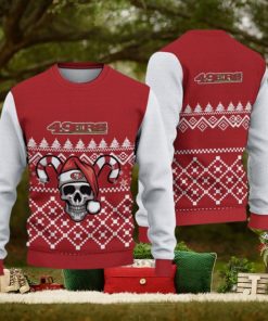 San Francisco 49ers Fans Skull Clothing Knitted Christmas Sweater