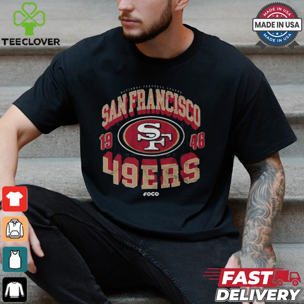 San Francisco 49ers Field Arched Wordmark T Shirt San Francisco 49ers Field Arched Wordmark T Shirt