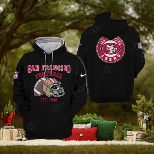 San Francisco 49ers Foortball All Over Printed Clothes Hoodie