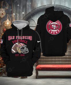 San Francisco 49ers Foortball All Over Printed Clothes Hoodie