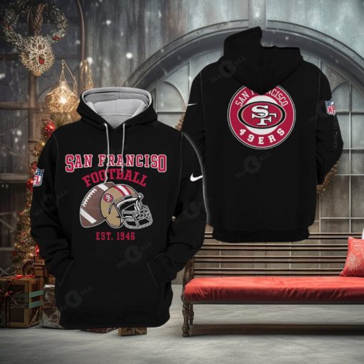 San Francisco 49ers Foortball All Over Printed Clothes Hoodie