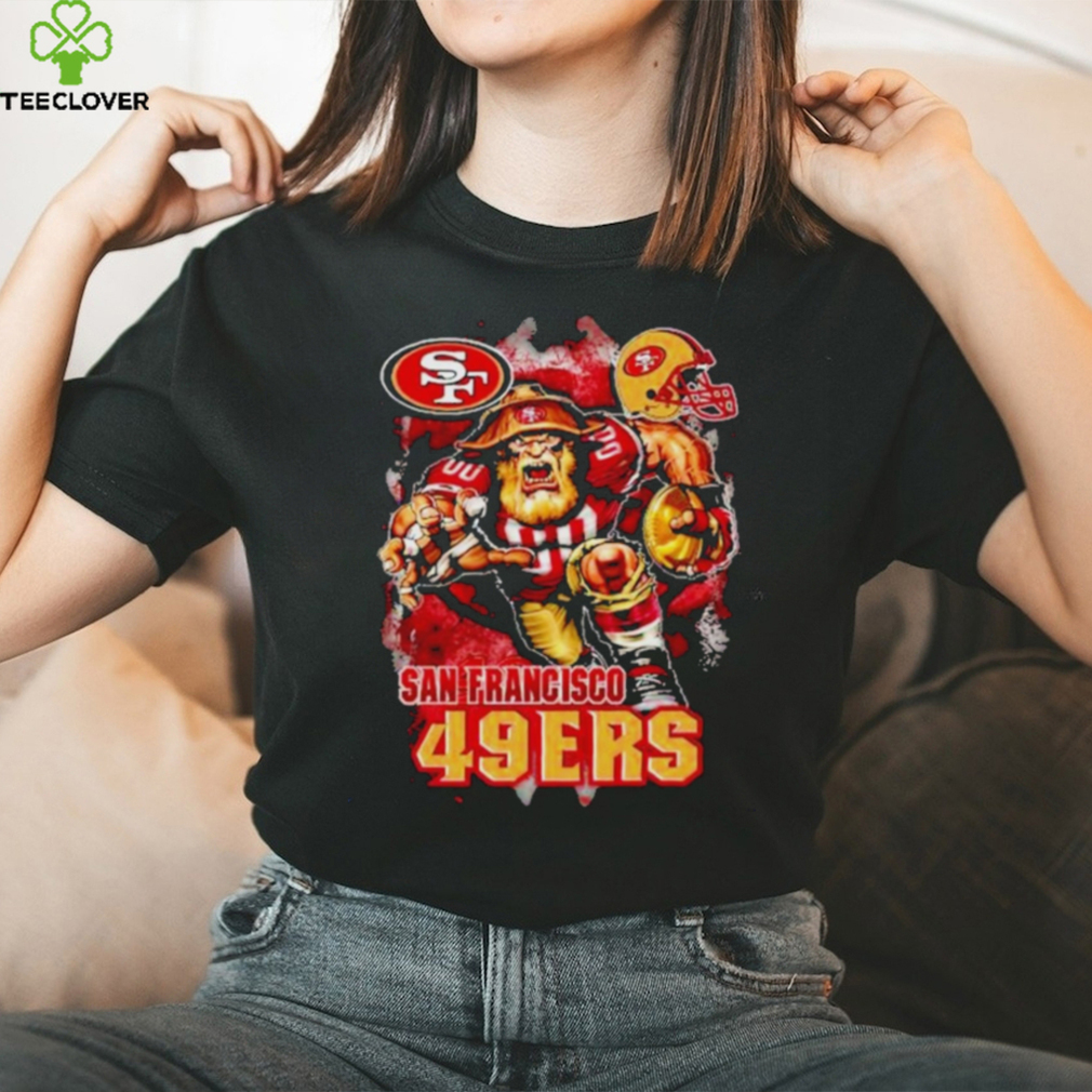San Francisco 49ers Football Mascot 2023 Vintage T shirt San Francisco 49ers Football Mascot 2023 Vintage T shirt