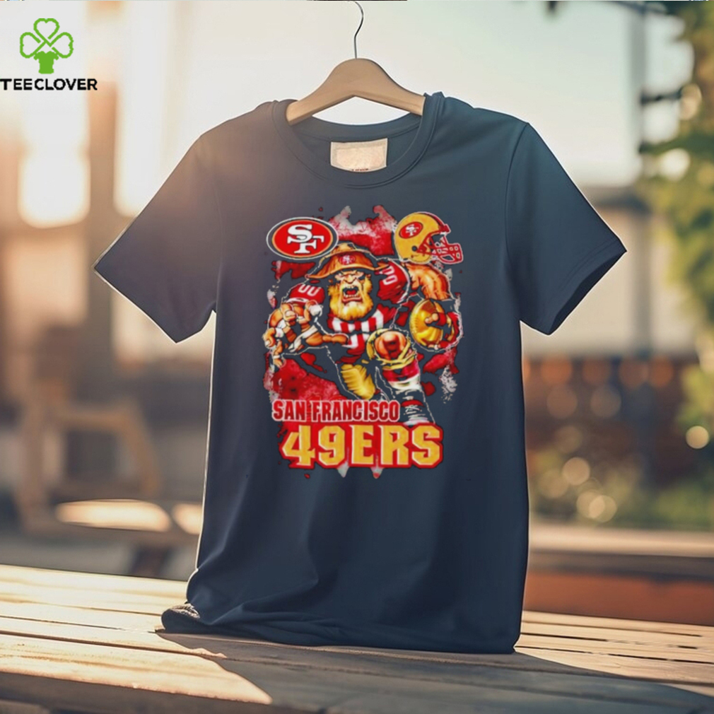 San Francisco 49ers Football Mascot 2023 Vintage T shirt San Francisco 49ers Football Mascot 2023 Vintage T shirt