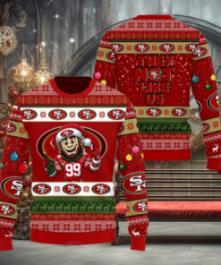 San Francisco 49ers Football NCAA Ugly Christmas Sweaters