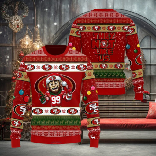 San Francisco 49ers Football NCAA Ugly Christmas Sweaters