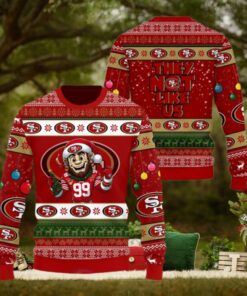 San Francisco 49ers Football NCAA Ugly Christmas Sweaters