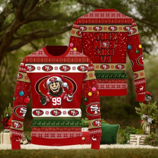 San Francisco 49ers Football NCAA Ugly Christmas Sweaters