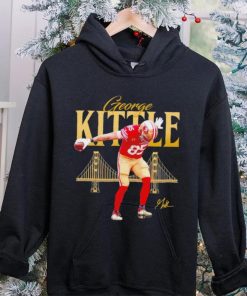 San Francisco 49ers George Kittle Griddy signature bridge hoodie, sweater, longsleeve, shirt v-neck, t-shirt