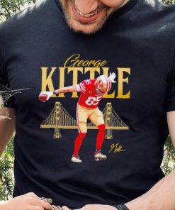 San Francisco 49ers George Kittle Griddy signature bridge hoodie, sweater, longsleeve, shirt v-neck, t-shirt