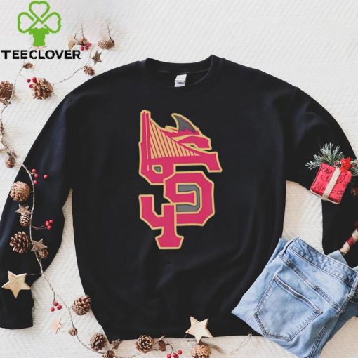 San Francisco 49ers Giants Sharks Warriors logo shirt